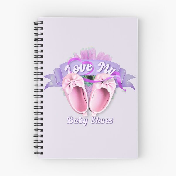 Item preview, Love My Baby Shoes Pink Floral Design designed and sold by AXENT Designs.