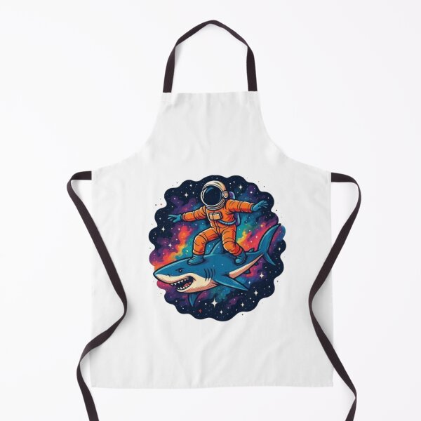 Item preview, Galaxy Shark Surfer designed and sold by PixelStyle Studio.