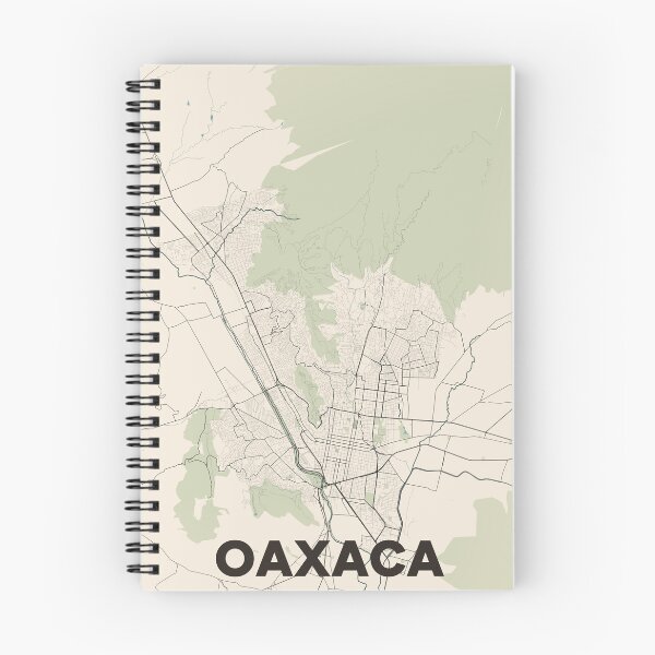 Item preview, Oaxaca Map designed and sold by MapsNerd.