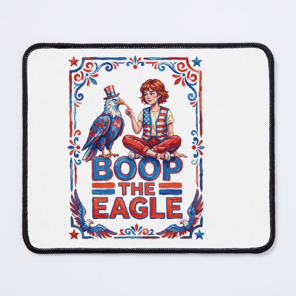Item preview, Boop The Eagle american flag designed and sold by TeeARTHY.