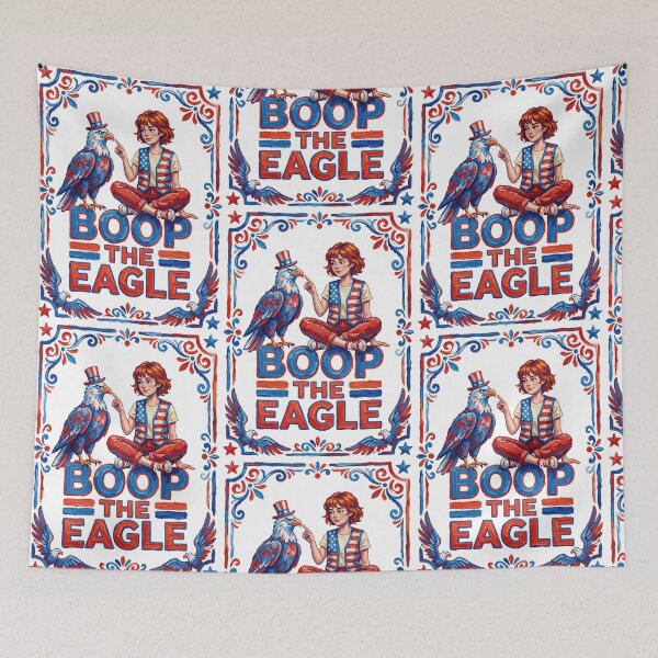 Item preview, Boop The Eagle american flag designed and sold by TeeARTHY.