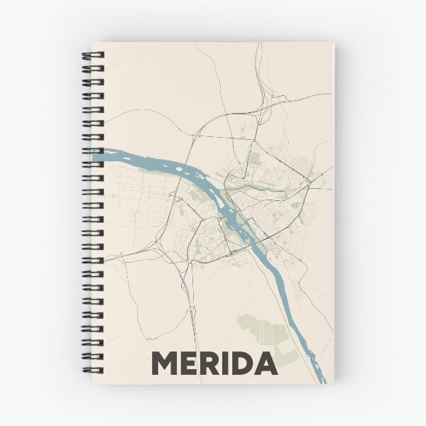Item preview, Merida Map designed and sold by MapsNerd.