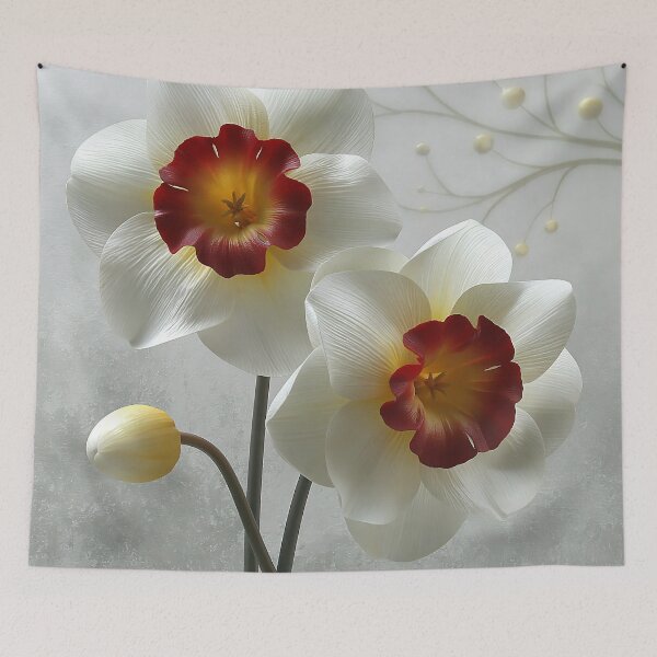 Item preview, The Porcelain Crimson Corona designed and sold by bloorose.