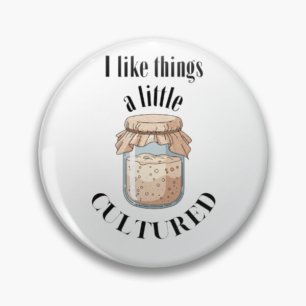 Item preview, I Like Things A Little Cultured Design For Kefir Lovers designed and sold by Glitch-Cult.