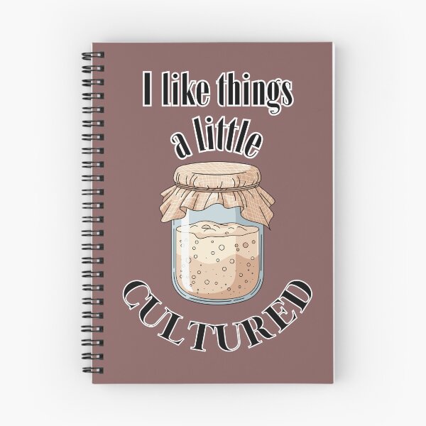Item preview, I Like Things A Little Cultured Design For Kefir Lovers designed and sold by Glitch-Cult.