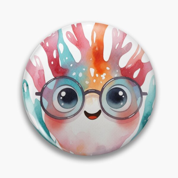 Item preview, Colorful Coral Buddy – Cute Kawaii Ocean Character designed and sold by DariaCraft.