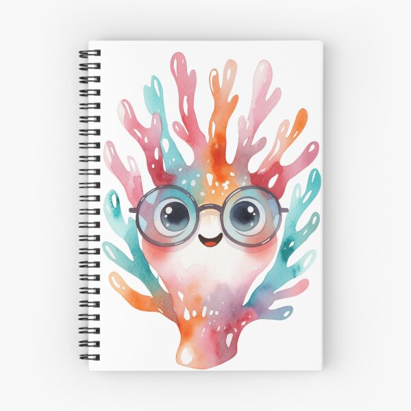 Item preview, Colorful Coral Buddy – Cute Kawaii Ocean Character designed and sold by DariaCraft.