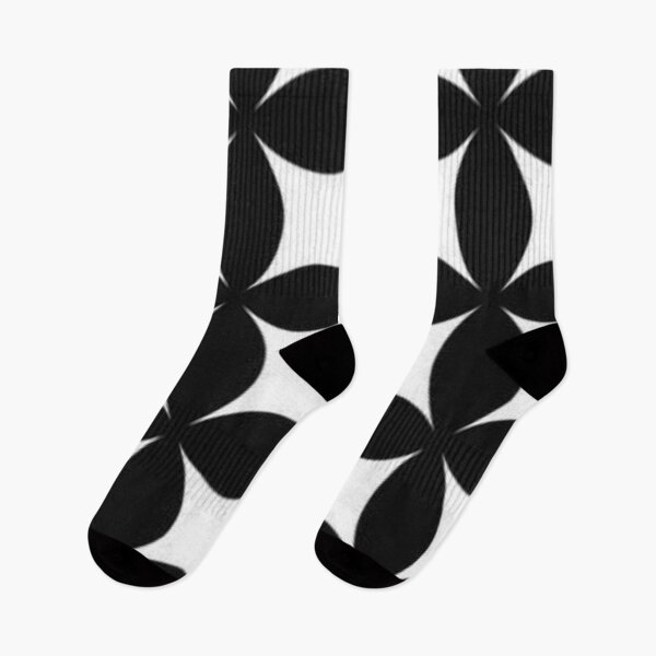 Item preview, Black and White Minimal overlapping Pattern designed and sold by ZedColors.