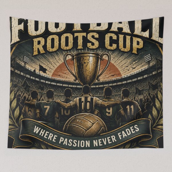Item preview, Football Roots Cup Vintage Stadium Legacy designed and sold by SHOCAMPOS DESIGNS .