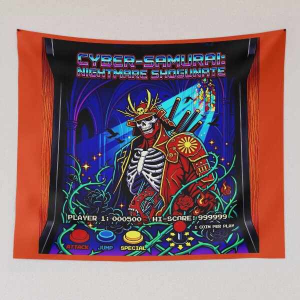 Item preview, Retro Arcade capter Themed Decor designed and sold by Cyber-ART-Studio.