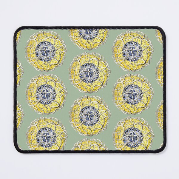 Item preview, Retro Science - Haeckel Vintage Art -  Polycyttaria - Sage Green designed and sold by FUNKARIUM.