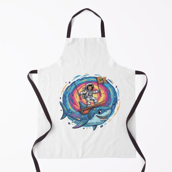 Item preview, Astro Shark Adventure designed and sold by PixelStyle Studio.