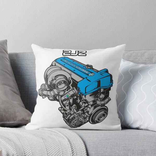 Item preview, 2JZ Engine Vintage Car Design designed and sold by Redvibeco.