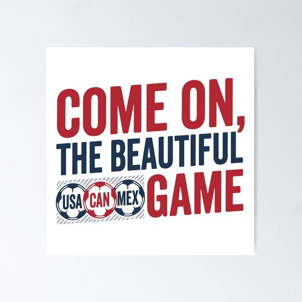 Item preview, Come On The Beautiful Game designed and sold by Amir Faysal.