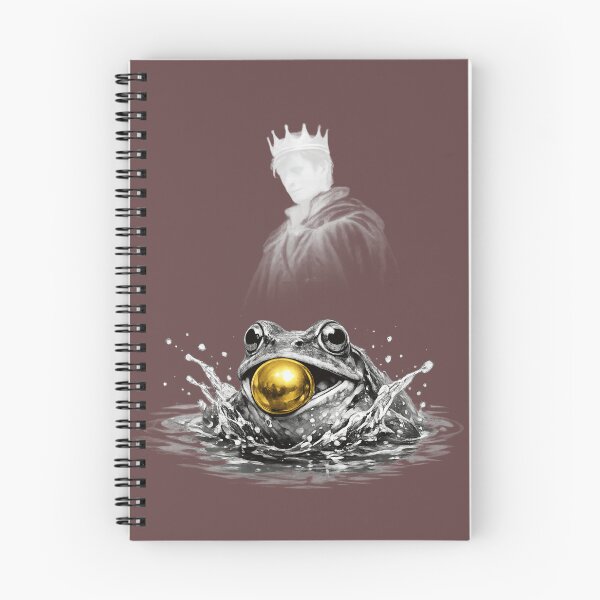 Item preview, Funny Lucky Frog with Golden Coin Splashing in Water - Symbol of Prosperity, Wealth and Good Fortune. designed and sold by LunaPrintCo.