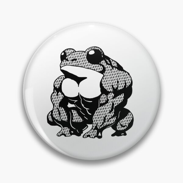 Item preview, Buff Frog Bodybuilder Linocut Style Print designed and sold by Alan Javier Cordoba Espinosa.