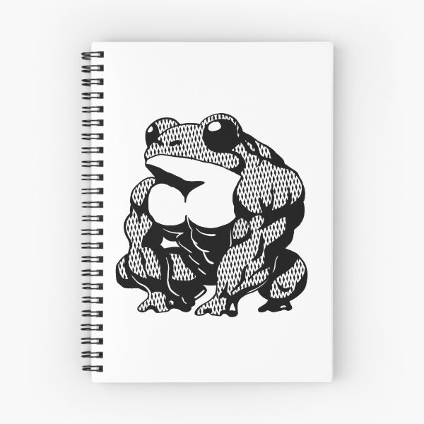 Item preview, Buff Frog Bodybuilder Linocut Style Print designed and sold by Alan Javier Cordoba Espinosa.