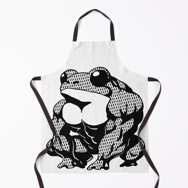 Item preview, Buff Frog Bodybuilder Linocut Style Print designed and sold by Alan Javier Cordoba Espinosa.
