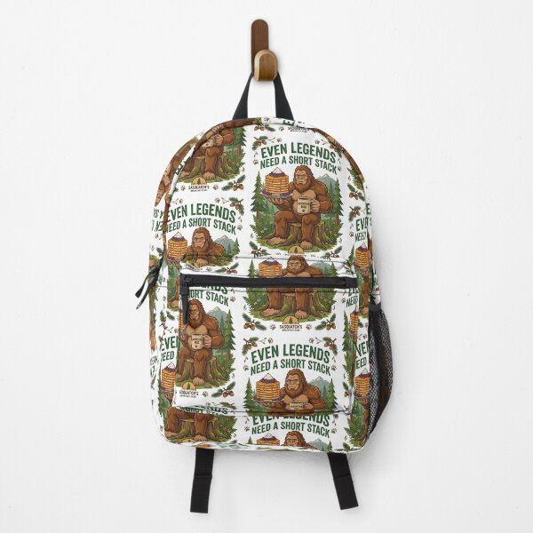 Item preview, Funny bigfoot pancakes and coffee designed and sold by TeeARTHY.