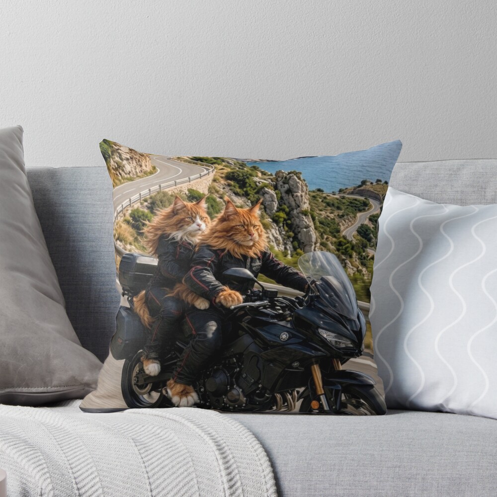 Item preview, Throw Pillow designed and sold by RakyLaky.