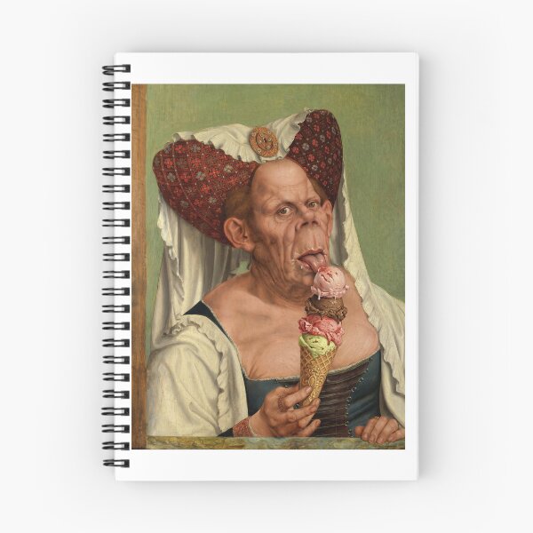 Item preview, Grotesque Duchess Eating Ice Cream designed and sold by TeeARTHY.