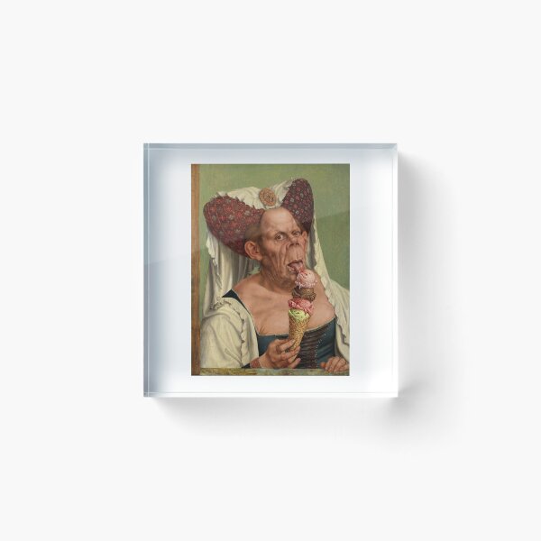 Item preview, Grotesque Duchess Eating Ice Cream designed and sold by TeeARTHY.