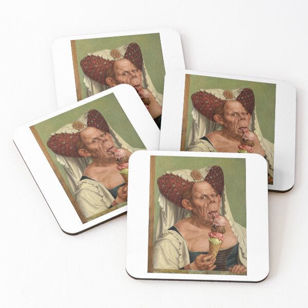 Item preview, Grotesque Duchess Eating Ice Cream designed and sold by TeeARTHY.