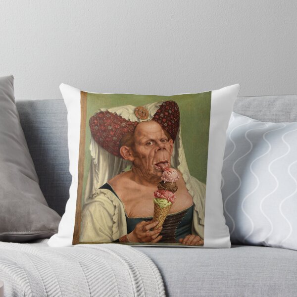Item preview, Grotesque Duchess Eating Ice Cream designed and sold by TeeARTHY.