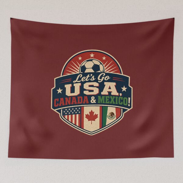 Item preview, Let's Go USA Canada Mexico designed and sold by DemureArtsy.