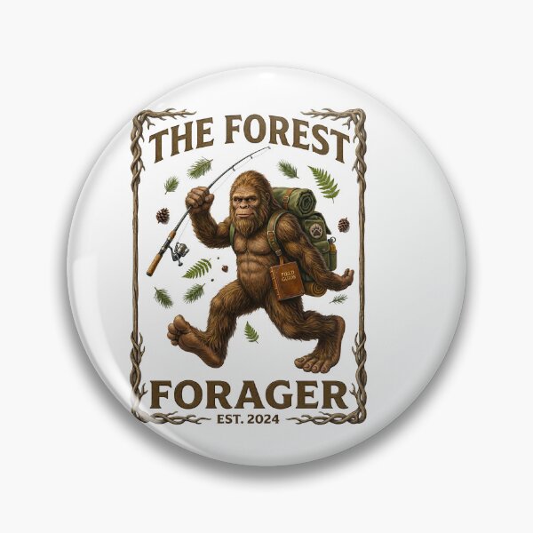 Item preview, The Forest Forager Bigfoot  designed and sold by TeeARTHY.