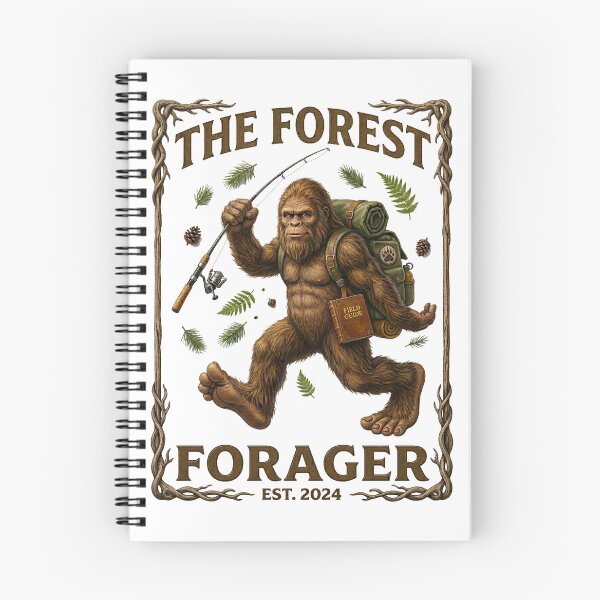 Item preview, The Forest Forager Bigfoot  designed and sold by TeeARTHY.