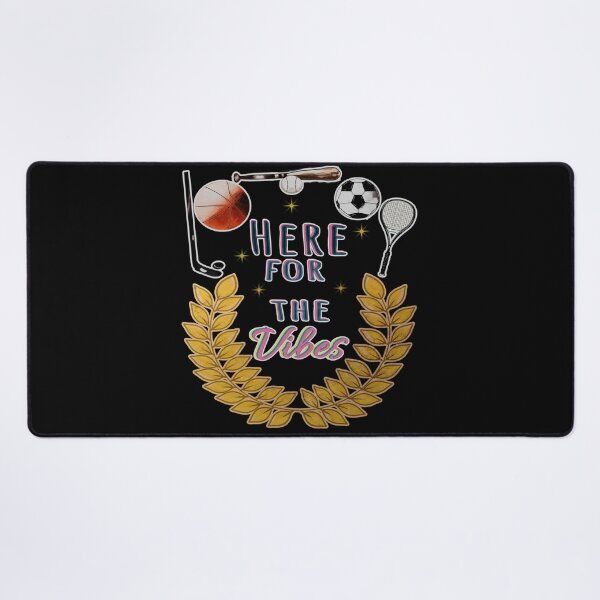 Item preview, Here For The Vibes Funny Sports Spectator designed and sold by Kyradem.