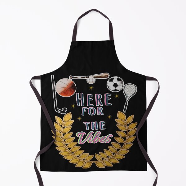 Item preview, Here For The Vibes Funny Sports Spectator designed and sold by Kyradem.