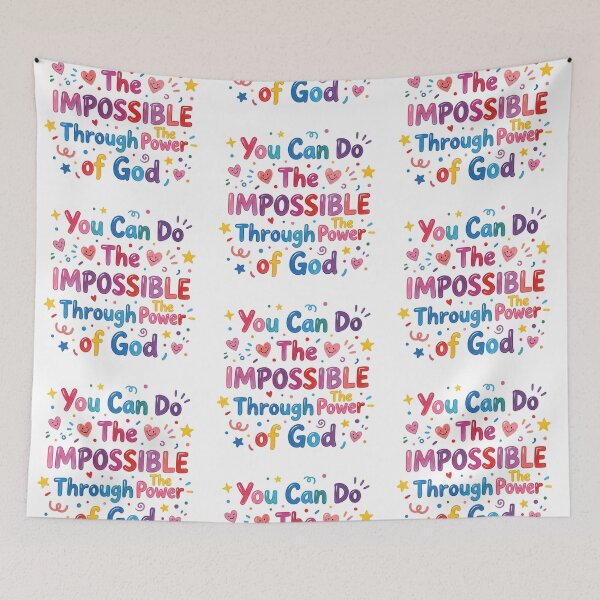 Item preview, Nothing is impossible designed and sold by SaikoDesigns.