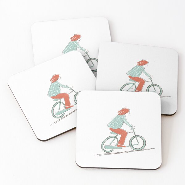 Item preview, Riding a bike designed and sold by MichalaPrints.