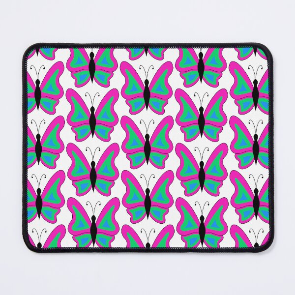 Item preview, Polysexual Pride butterflies designed and sold by Celeste Bocchicchio-Chaudhri.