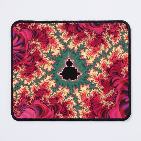 Item preview, Mandelbrot Fractal Zoom Pink Crimson Mathematical Art designed and sold by pinkal.