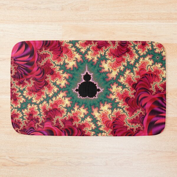 Item preview, Mandelbrot Fractal Zoom Pink Crimson Mathematical Art designed and sold by pinkal.