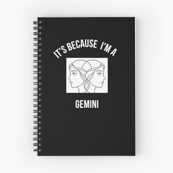 Item preview, It's Because I'm A Gemini – Funny Zodiac Astrology Sign Quote designed and sold by StudioArtKate.