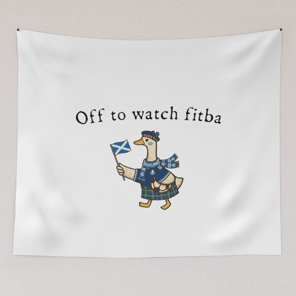 Item preview, Scotland Football Goose Tartan Kilt Scottish Soccer Fan designed and sold by Ali-printshop.