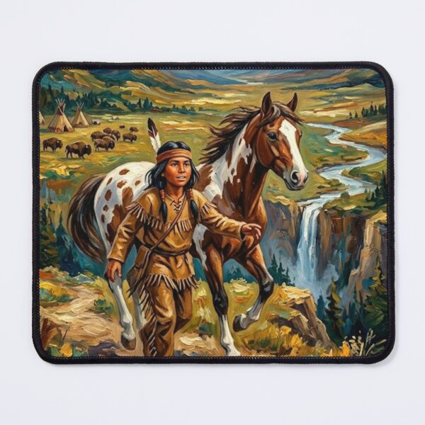 Item preview, Where Dreams Take Flight – Yakari Fine Art Print designed and sold by Art's Diner.
