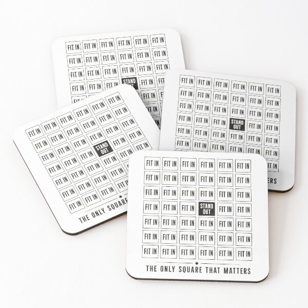 Item preview, Stand Out – The Only Square That Matters designed and sold by JanChryzostom.