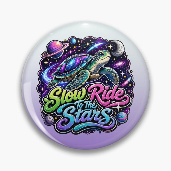 Item preview, Slow Ride To The Stars | Space Turtle designed and sold by Xpression876.