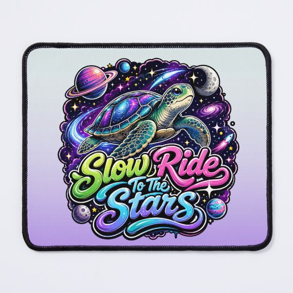 Item preview, Slow Ride To The Stars | Space Turtle designed and sold by Xpression876.
