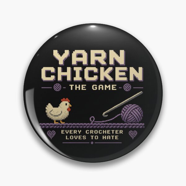 Item preview, Yarn chicken the game every crocheter loves to hate designed and sold by RebelDK.