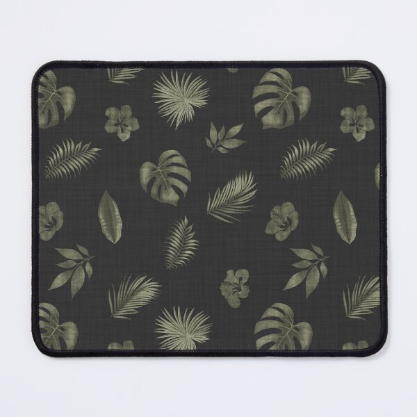 Item preview, Midnight Muted Sage and Moss Green Micro Botanical Ditsy Foliage Pattern  designed and sold by chrisdembinski.