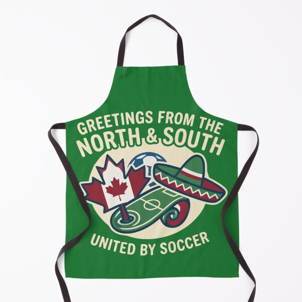 Item preview, United By Soccer Greetings From North And South designed and sold by Amir Faysal.