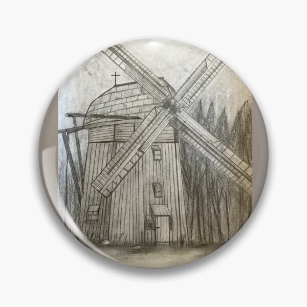 Item preview, Dutch Windmill designed and sold by Haxson37art.