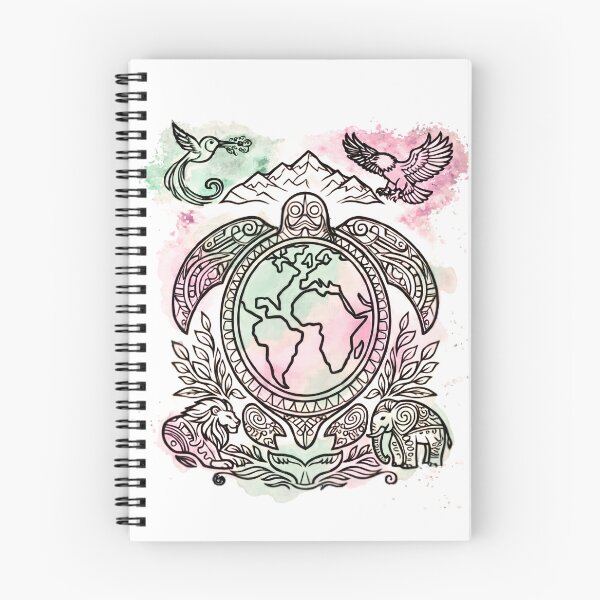 Item preview, Majestic Tribal World Map Mandala Crest designed and sold by ROARSOME DESiGNS.