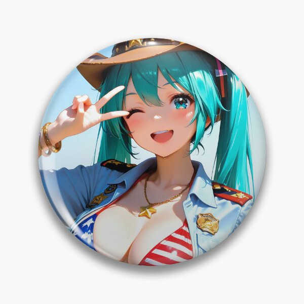 Item preview, Miku Hatsune July 4th Anime Waifu designed and sold by lifeissheep.